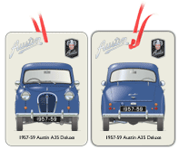 Austin A35 2 door Deluxe 1957-59 Air Freshener